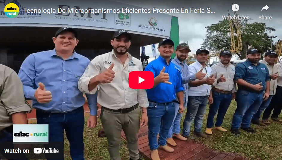 Tecnología de microorganismos eficientes presente en Feria San Pedro